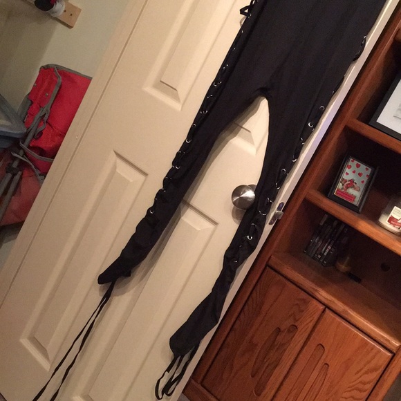 Spaghetti Strap Jumpsuit - Picture 2 of 4